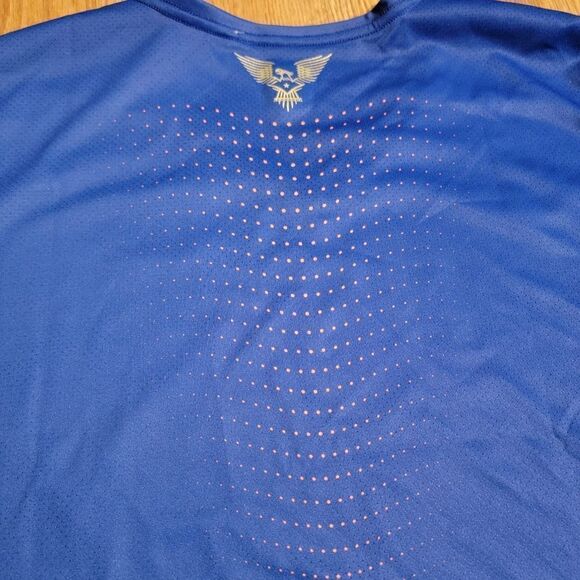 Nike Elite Pro USA Olympics Team Track Field Running Singlet Blue Men's Size L - Picture 6 of 10